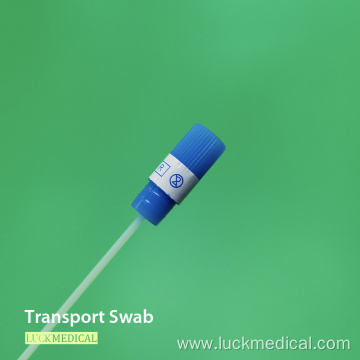 Sampling Transport Swab with Tube Nose Use